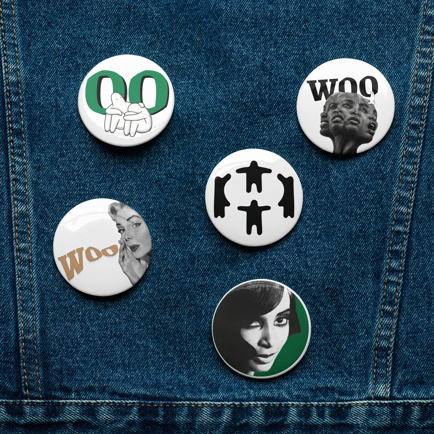 WOO Pin buttons Pack